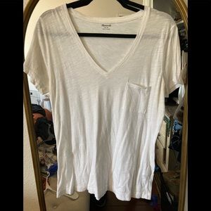 New madewell white tee